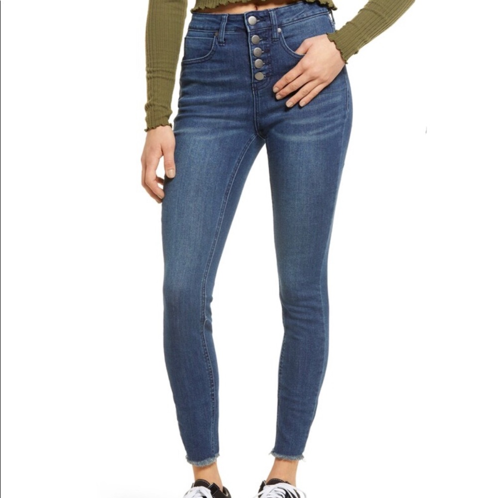 BP high waist ankle skinny jeans